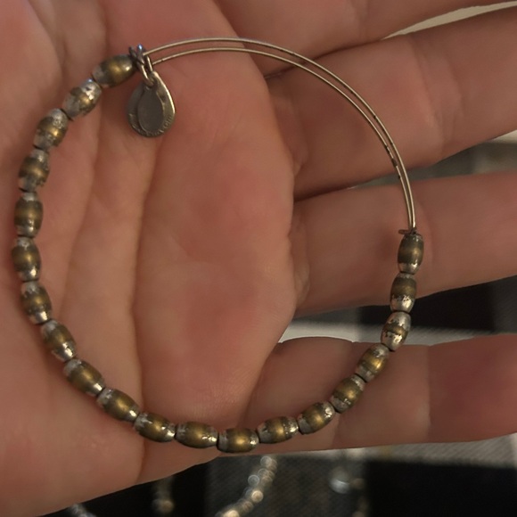 Alex and Ani Silver and Gold Bracelet Trio - Picture 5 of 5